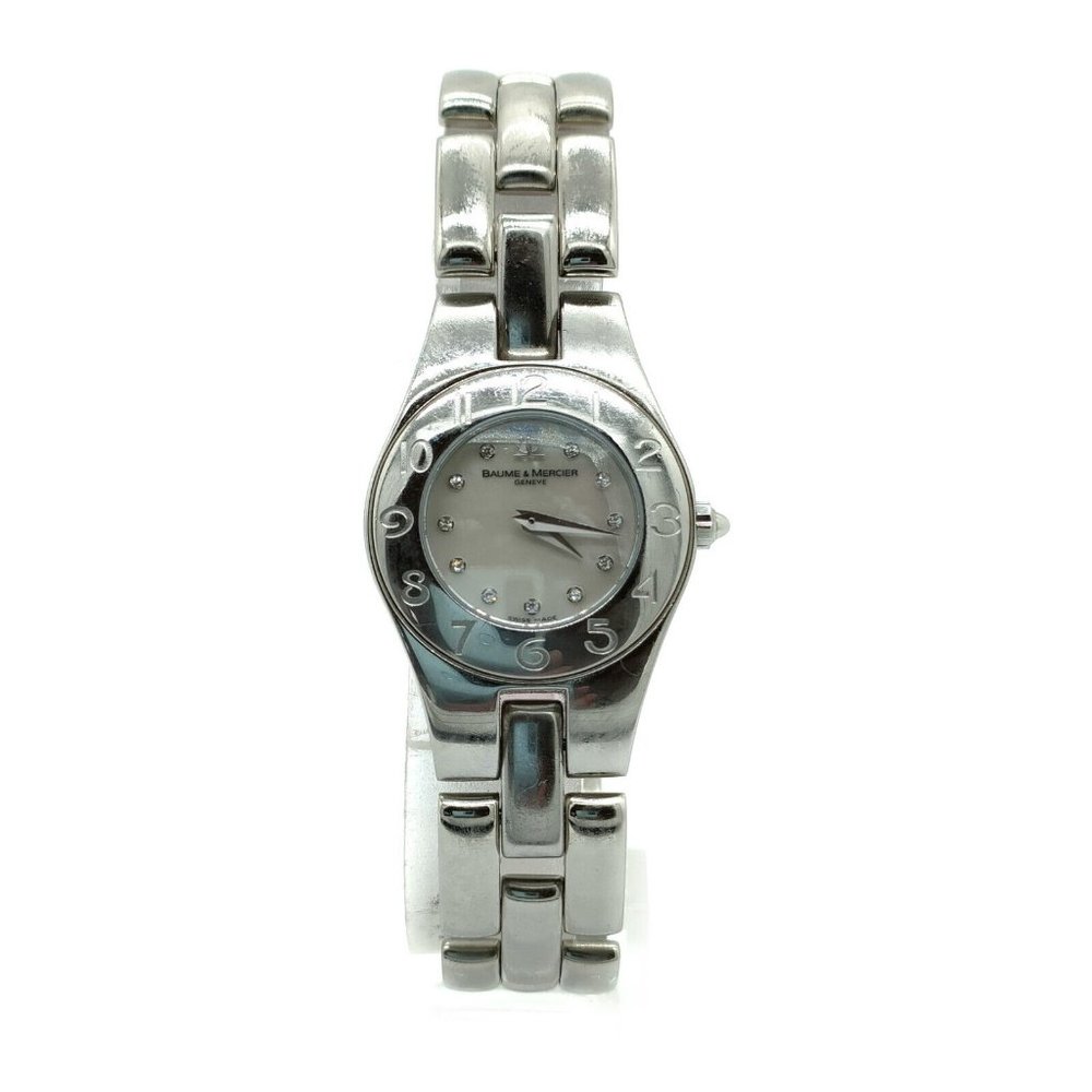 Baume and Mercier Watch MOA08542 Rinea 11P diamond Good condition 2237641